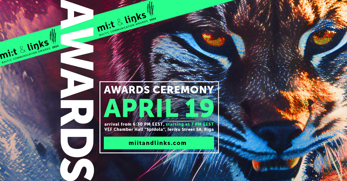 Mi:t&Links Baltic Communication Awards 2024 ceremony