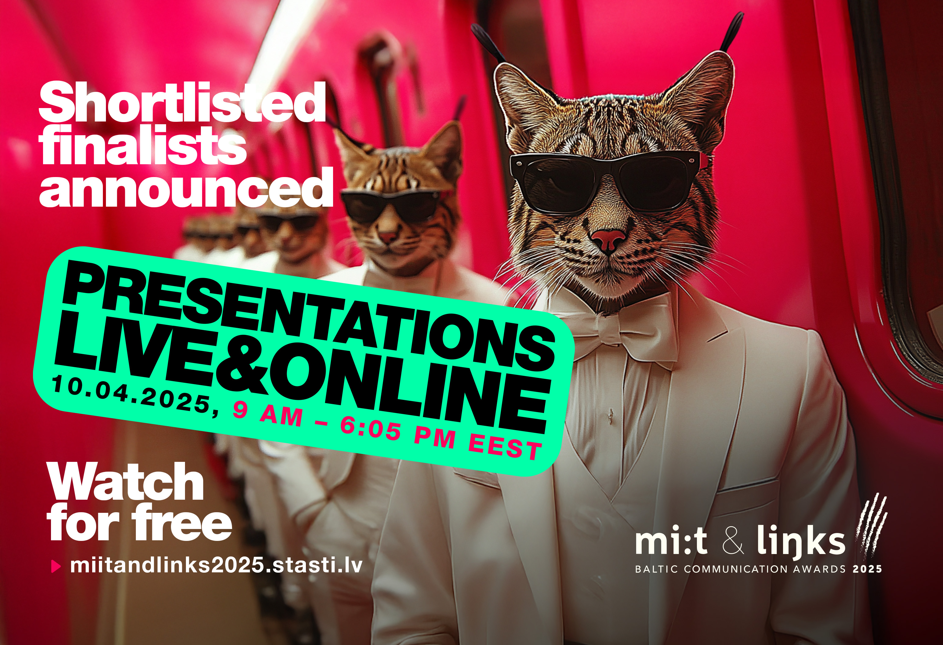 SHORTLISTED FINALISTS ANNOUNCED